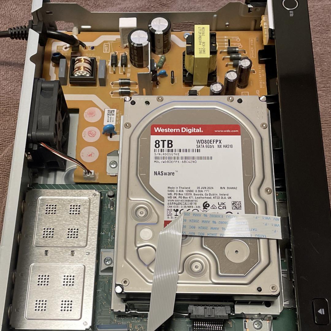 【美品・8TB換装】REGZA タイムシフトマシン DBR-M3010/4010