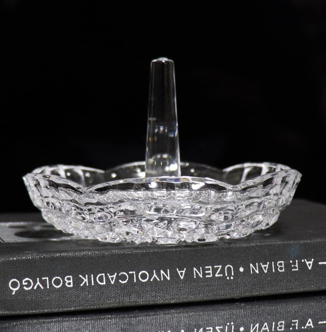 オールド・バカラ 激レア ディアマン・ピエーリー 切子 リングホルダー小物入れ