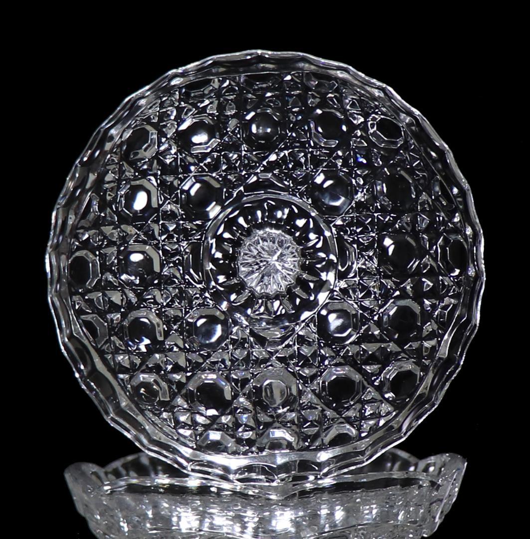 オールド・バカラ 激レア ディアマン・ピエーリー 切子 リングホルダー小物入れ