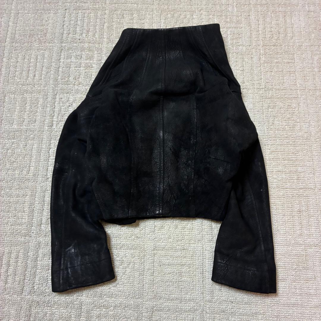 希少 06AW JULIUS Archive 短丈 Leather Jacket