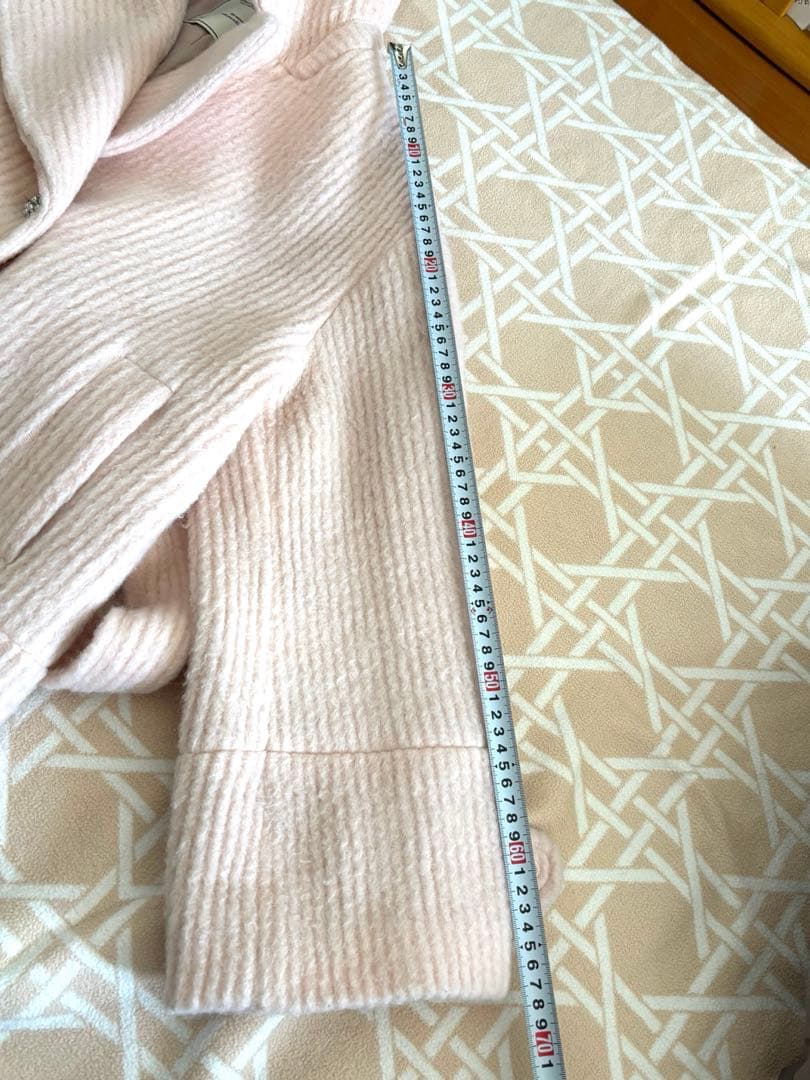 Herlipto Odette Wool-Blend Coat ピンク