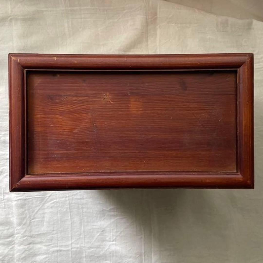 アンティーク　小タンス　ブラウン　古道具　古家具