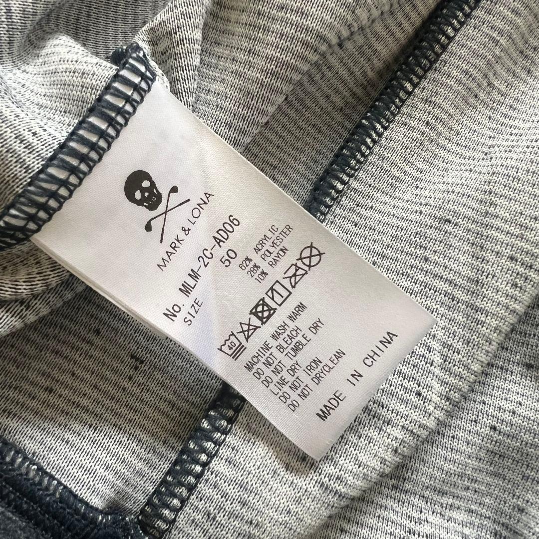 MARK＆LONA マークアンドロナ　フリース　ジャケット　総柄　ゴルフ　メンズ