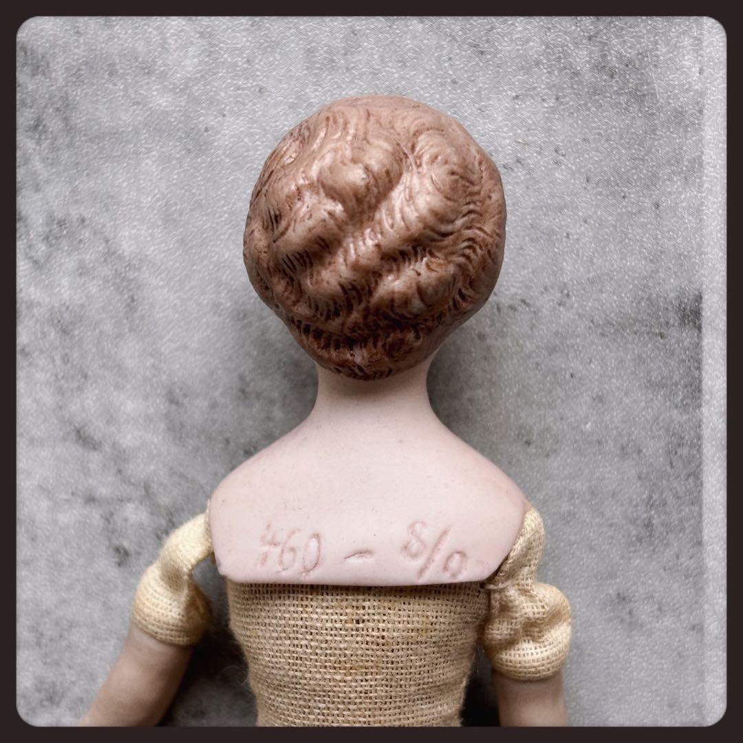 アンティーク 淑女のビスクドール　パリアンドール ドールハウス