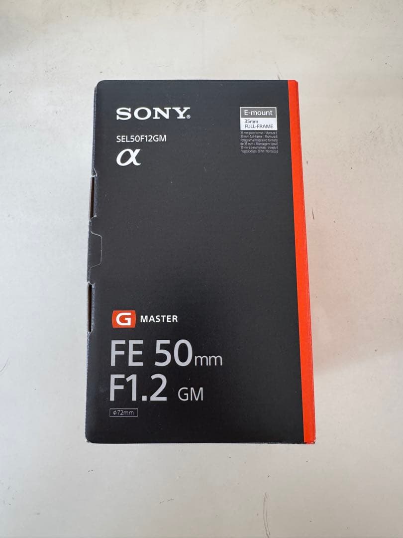 レンズ(単焦点) SONY FE 50mm f1.2 GM