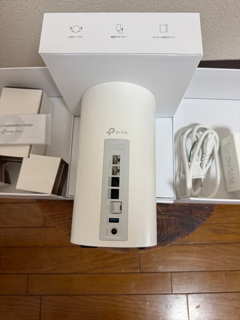 TP-Link Deco BE85 トライバンドメッシュWi-Fi 7ユニット