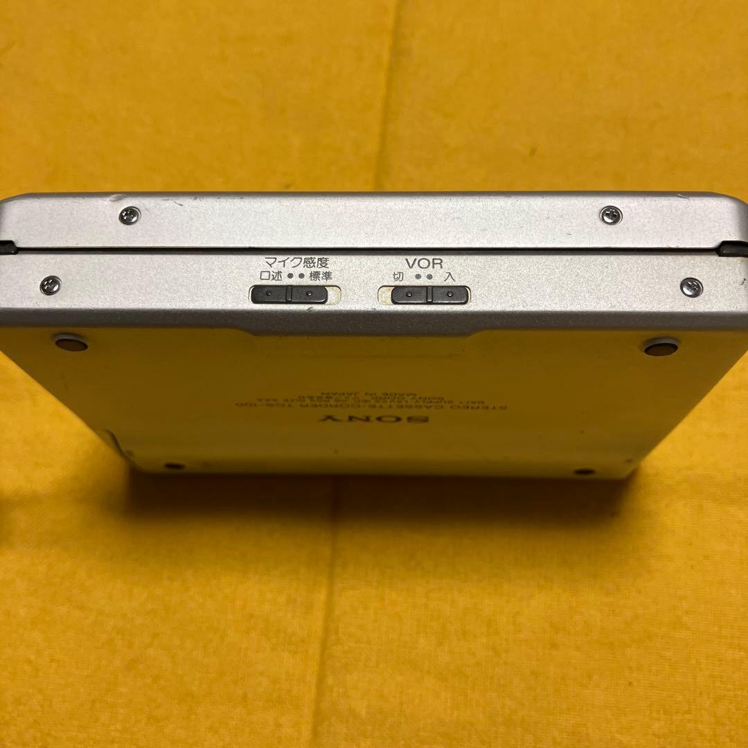 掘り出し物　SONY ステレオカセットコーダー TCS-100