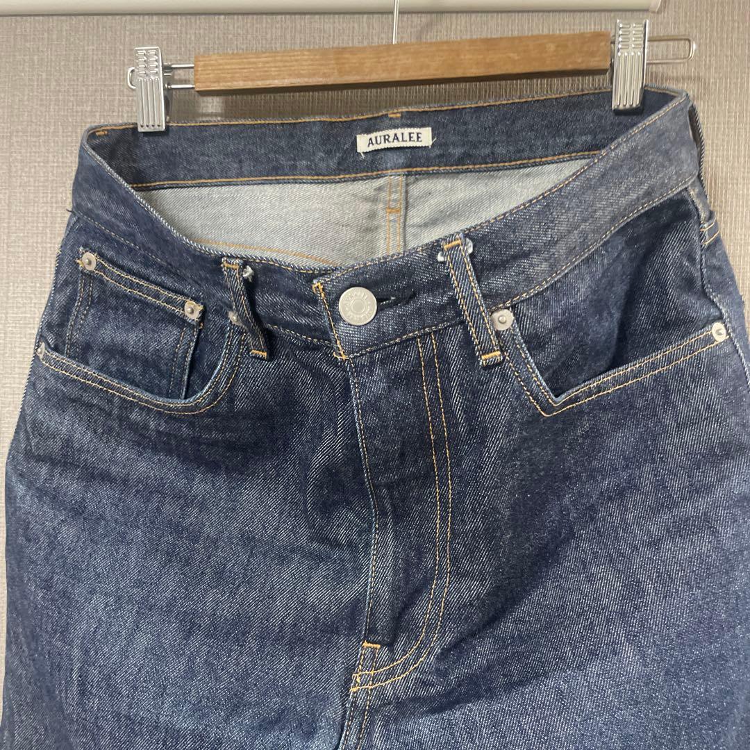 パンツ AURALEE HARD TWIST DENIM 5P PANTS 30