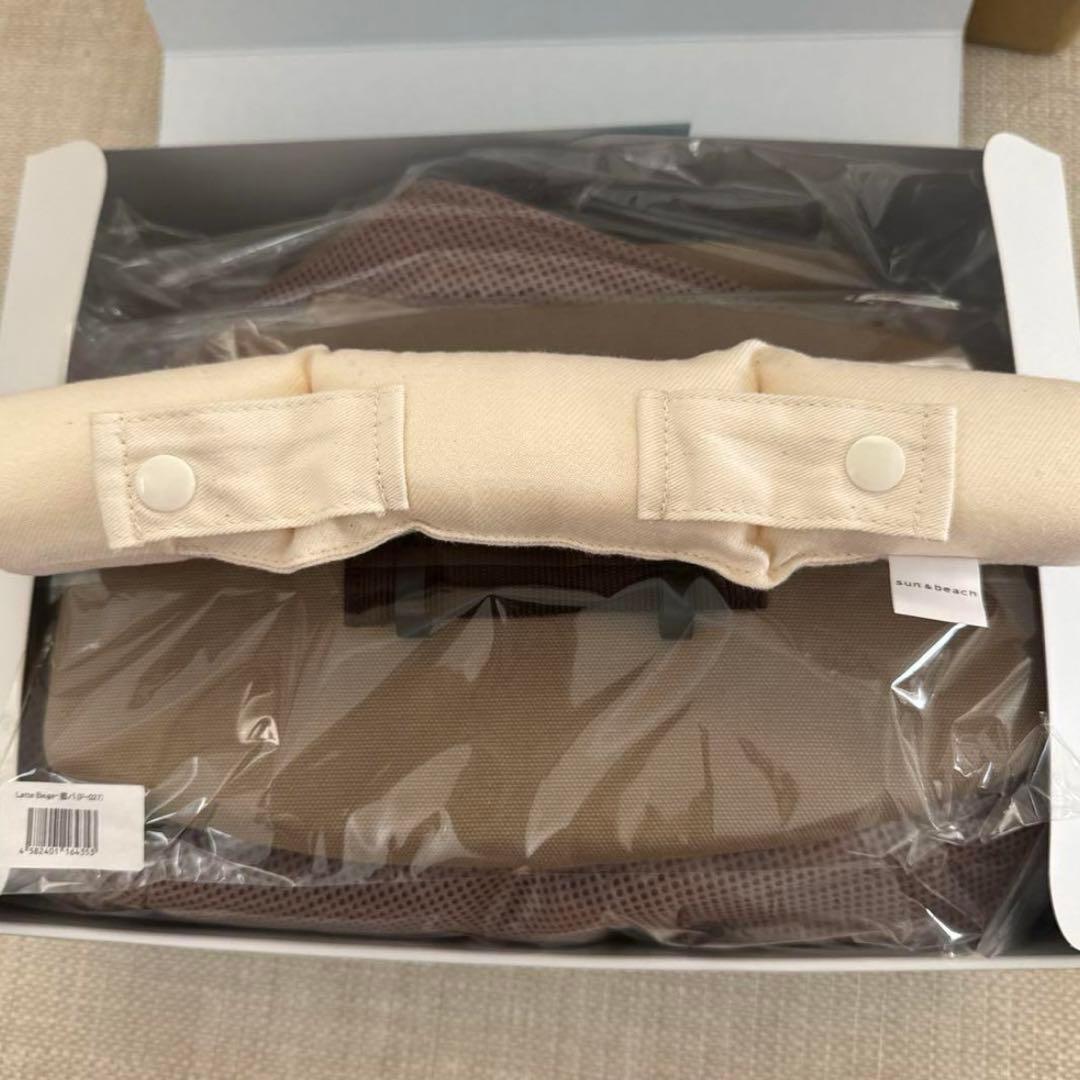 sun&beach ベージュ メッシュ 抱っこ紐