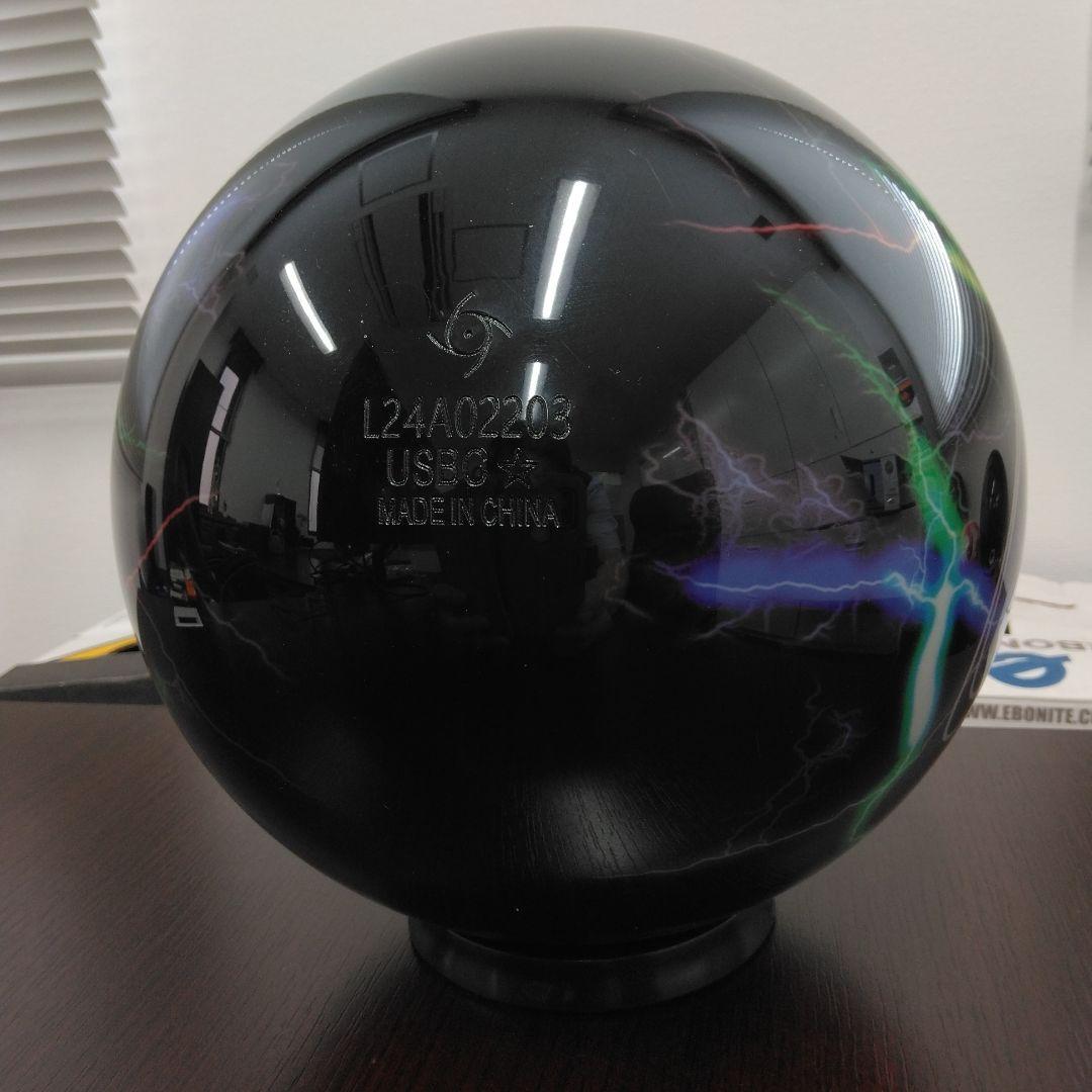 STORM ボウリングボール 雷デザイン スペアボール14p3oz