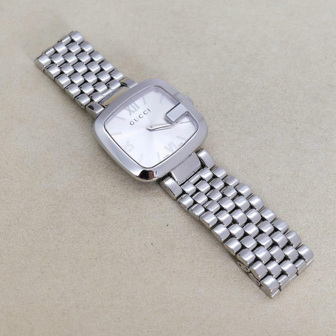 稼働 GUCCI 腕時計 125.4 美品 Gベゼル 外箱 新品電池 1598