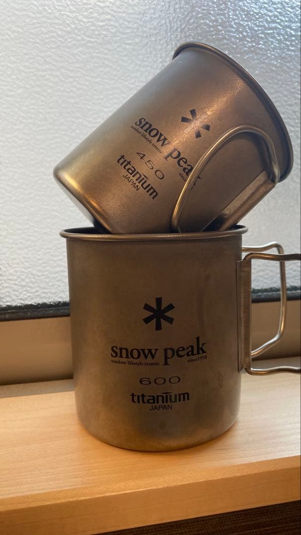 【 peak本社5周年限定】チタンシングルマグ 【雪峰祭2017 鯛】