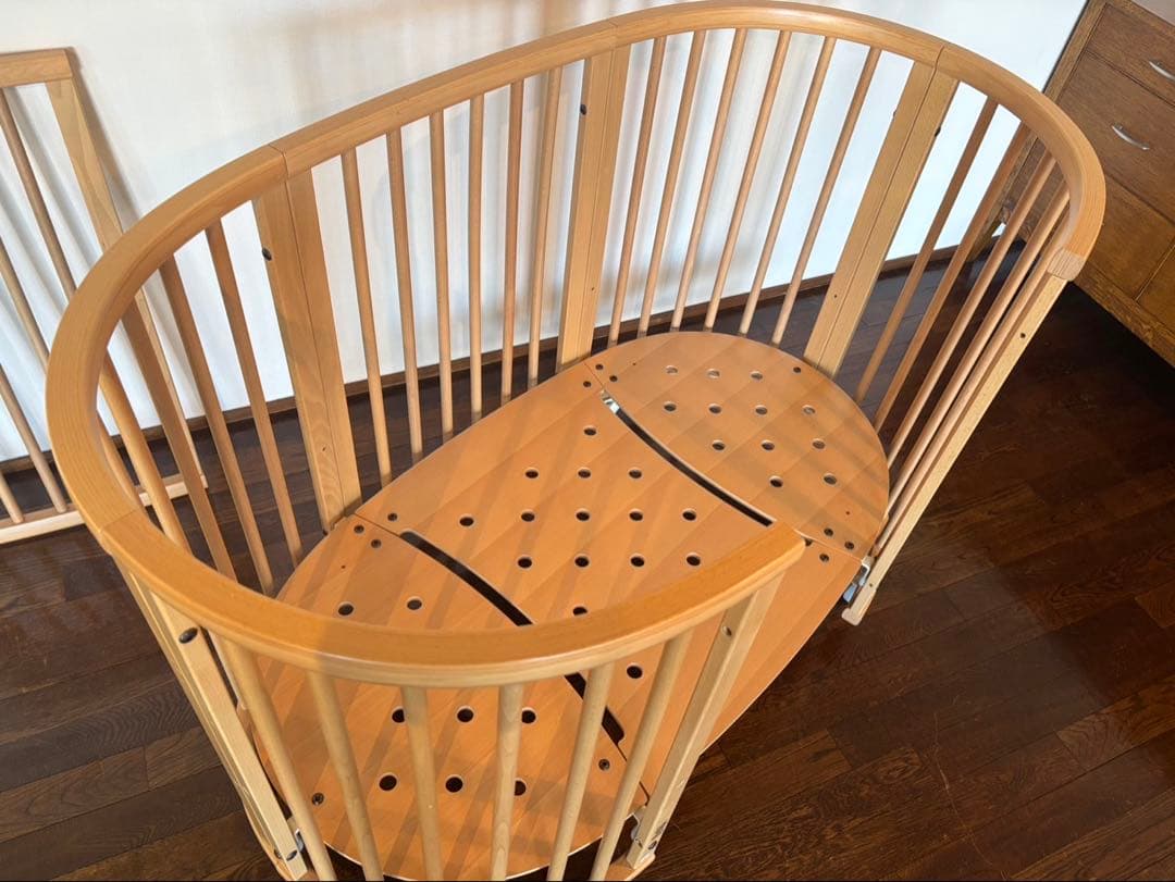 STOKKE スリーピー ベッドセット / ナチュラル　（ベッド＋マットレス）