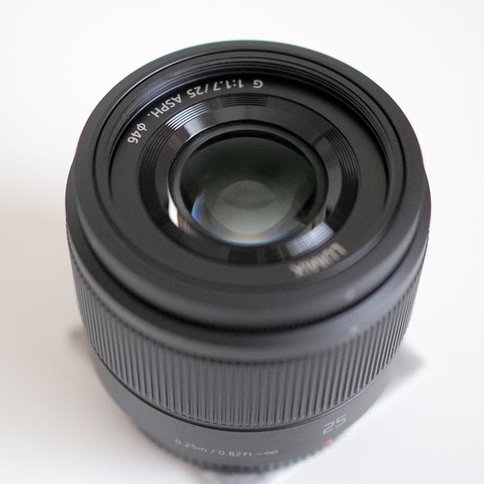 LUMIX G 25mm F1.7 ASPH. レンズ