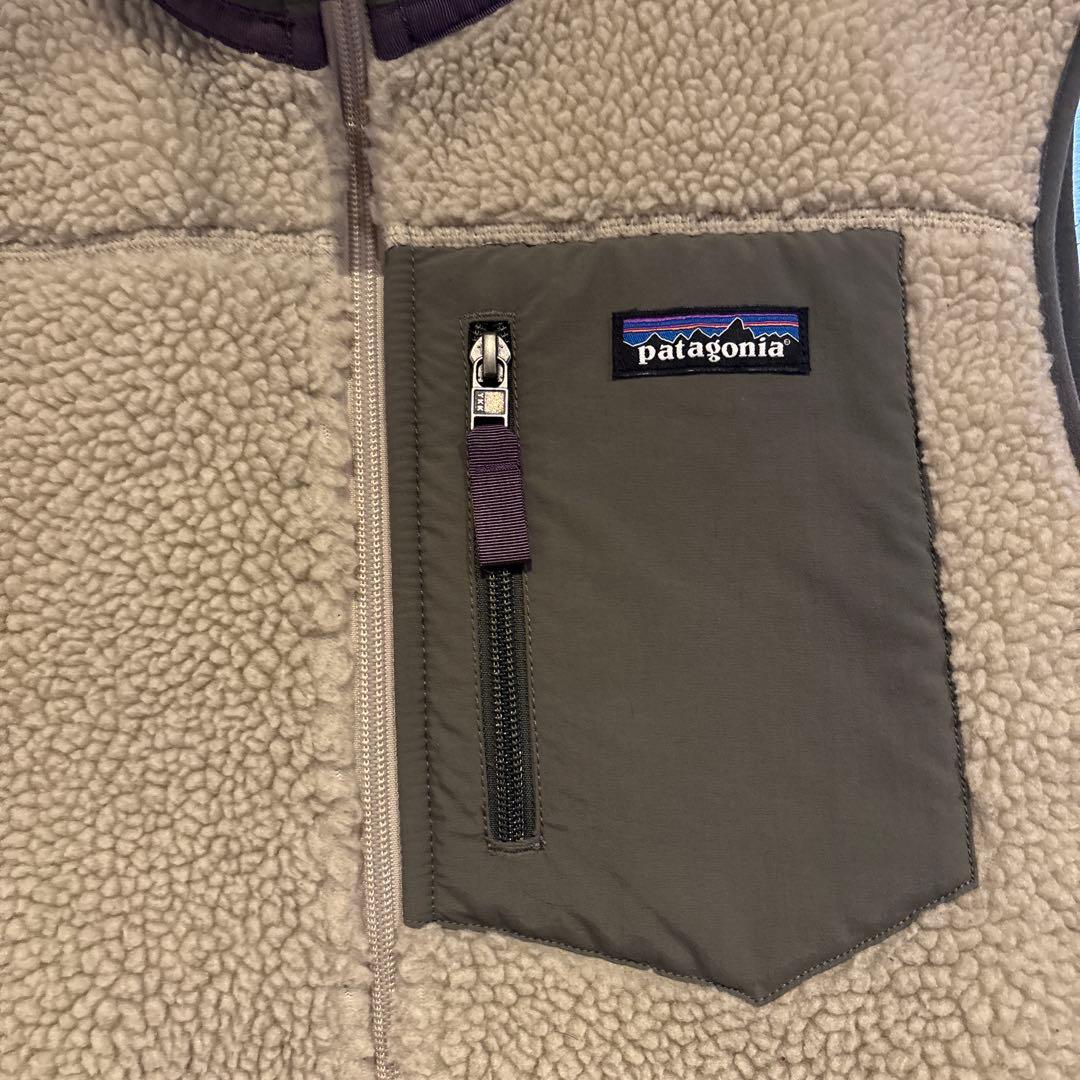 パタゴニア　レトロX ベスト　S ベージュ