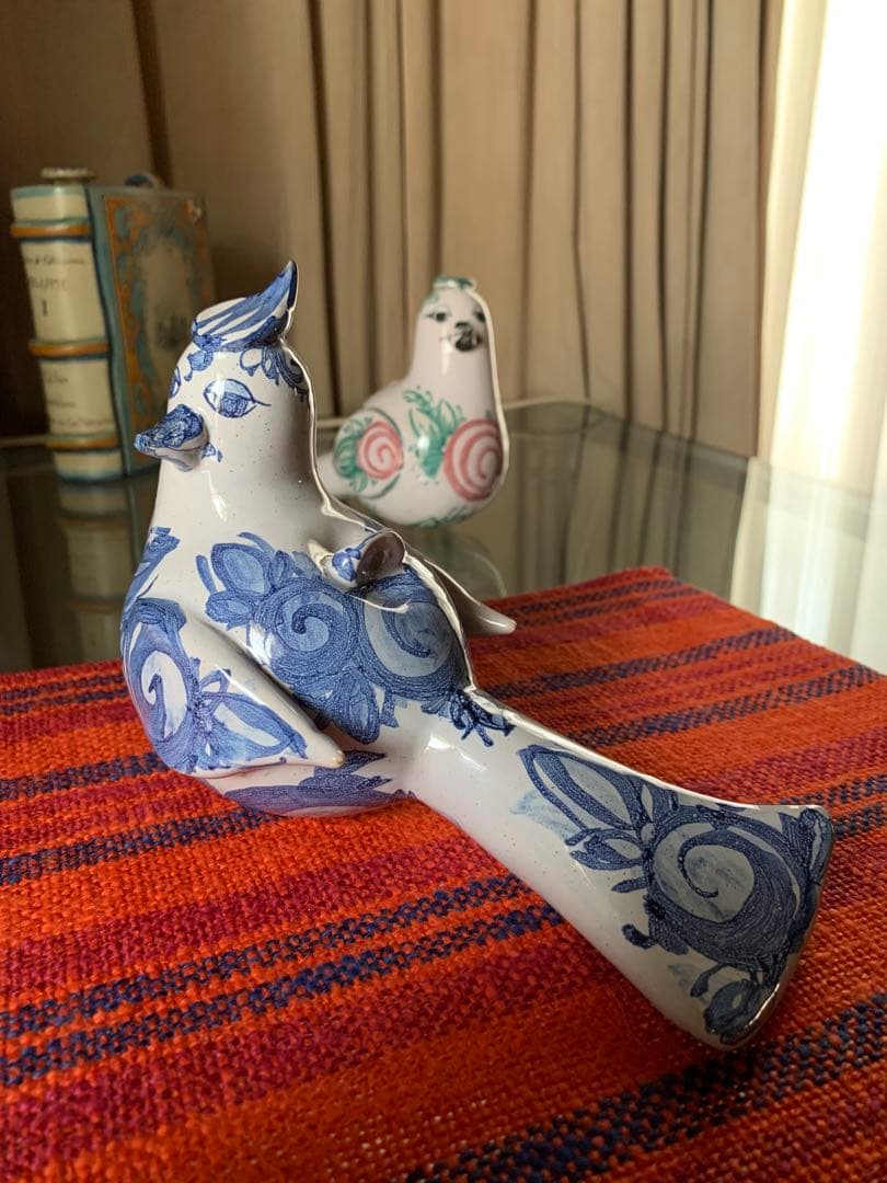 ビヨンヴィンブラッド　激レアビンテージスタジオ手書きオーナメントバード2羽セット