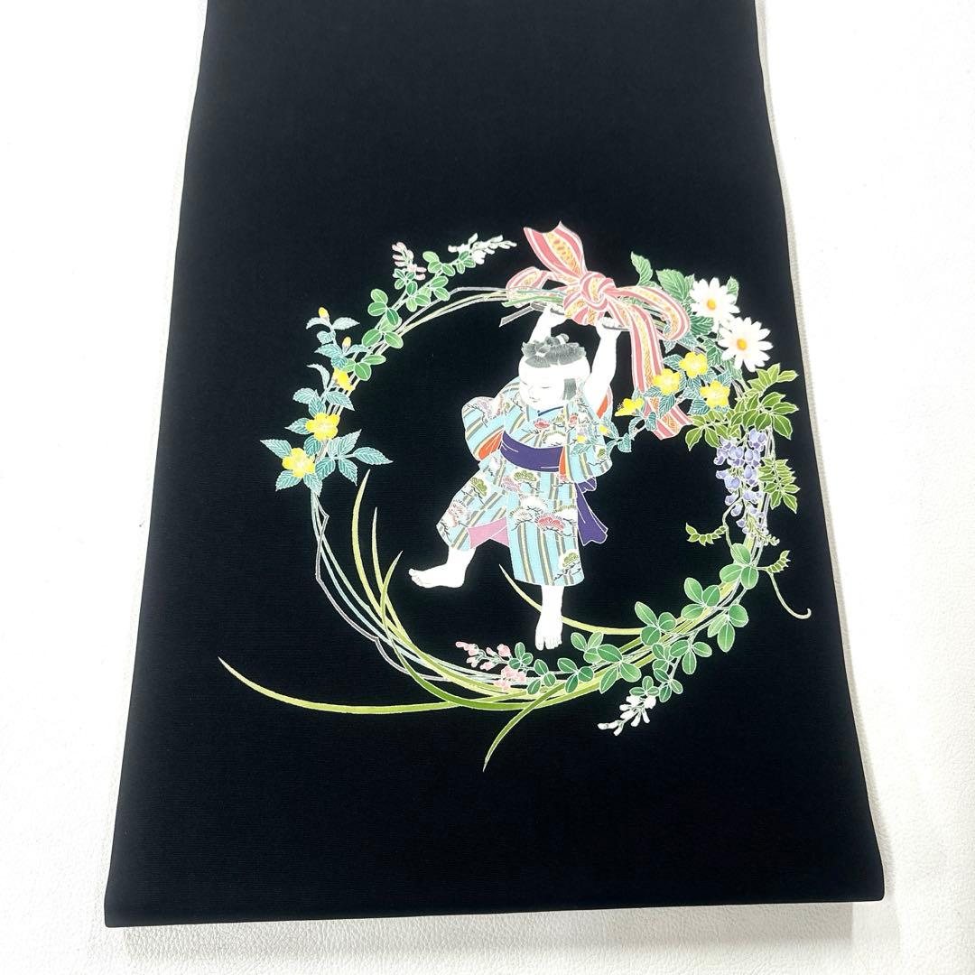 専用帯6080 ●高級 正絹 塩瀬 落款 作家物 名古屋仕立て 名古屋帯