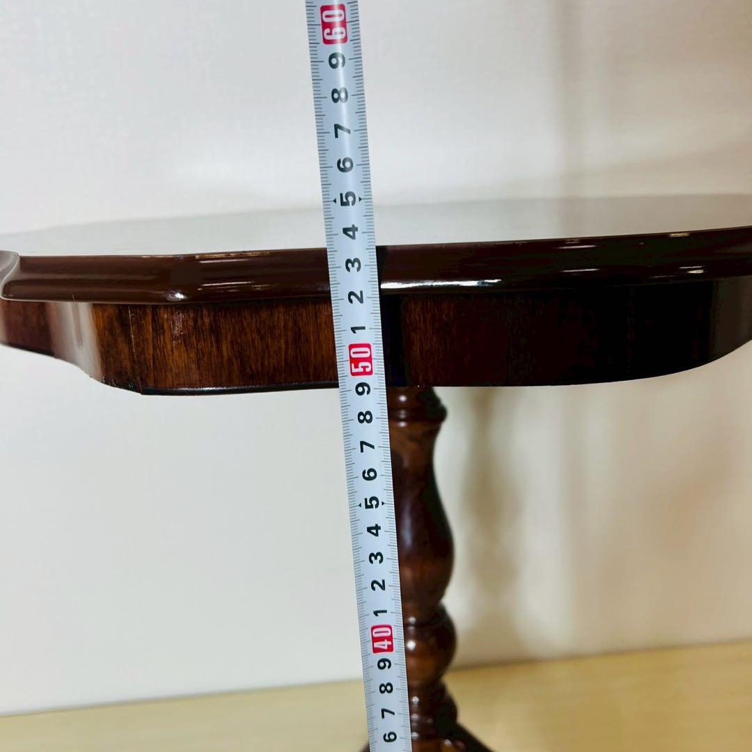 象嵌 コーヒーテーブル 丸テーブル サイドテーブル アンティーク