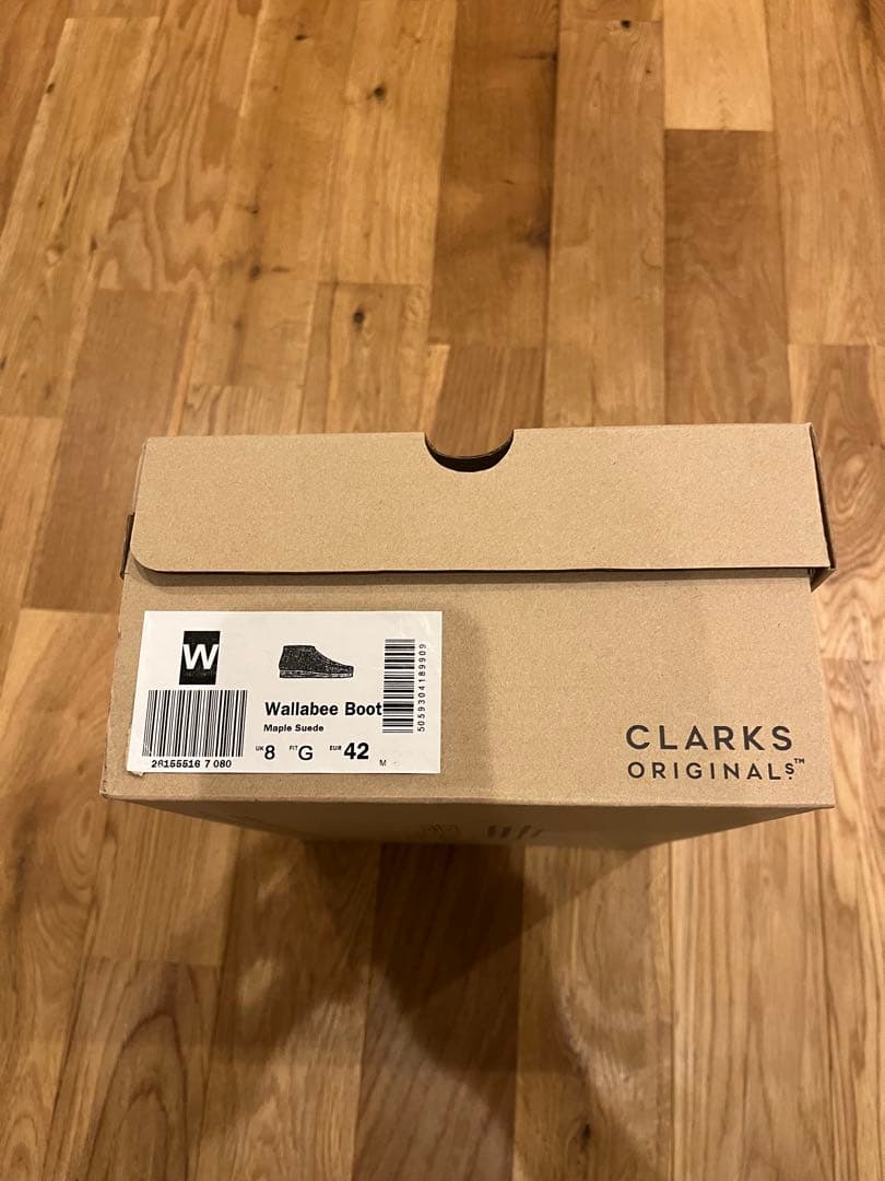 クラークス　ワラビー　ベージュ　26cm 新品