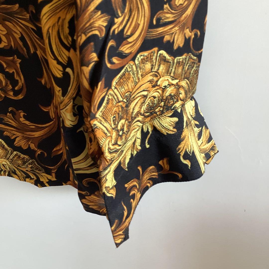 P VERSACE JEANS COUTURE シルク　シャツ
