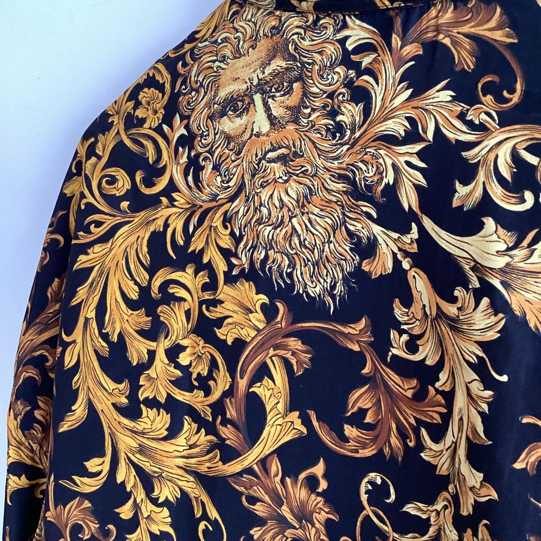 P VERSACE JEANS COUTURE シルク　シャツ