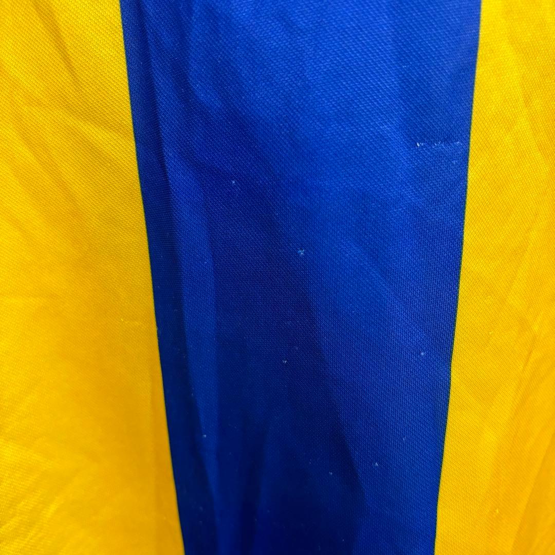 asics アシックス リーズユナイテッド ユニフォーム ゲームシャツ黄色 青