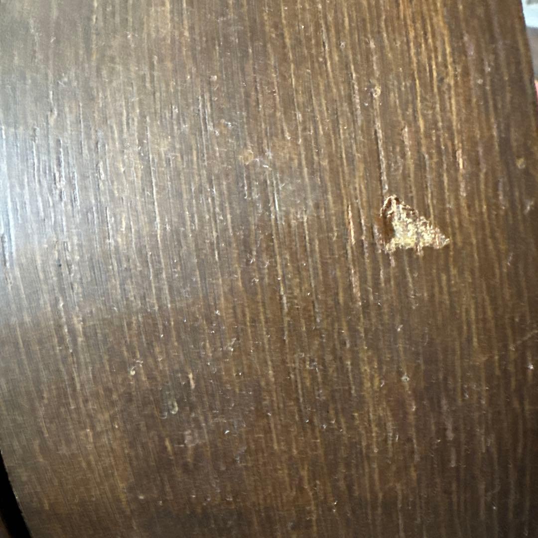 〈完動〉明治時計社　Ｒ型ゼンマイ振り子時計　ボンボン時計　古時計