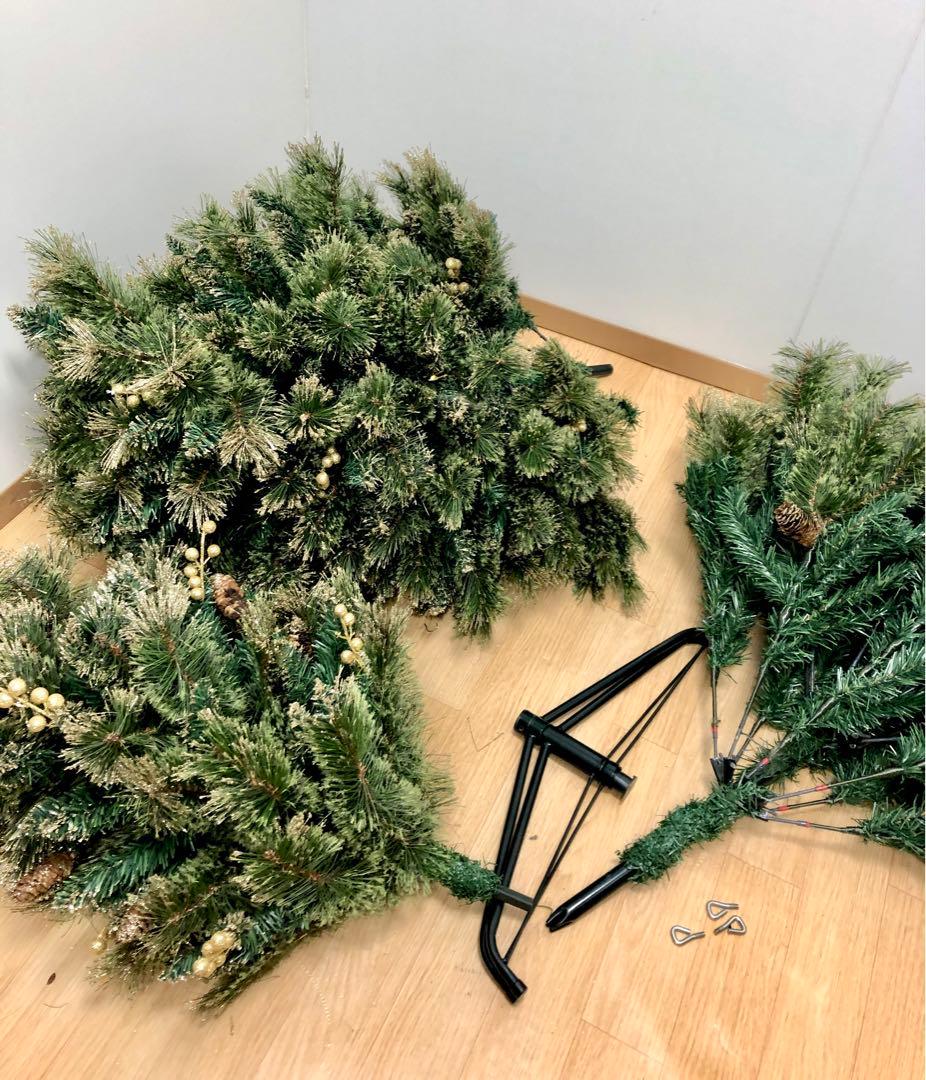 クリスマス ⑨ ツリー　オーナメント付き