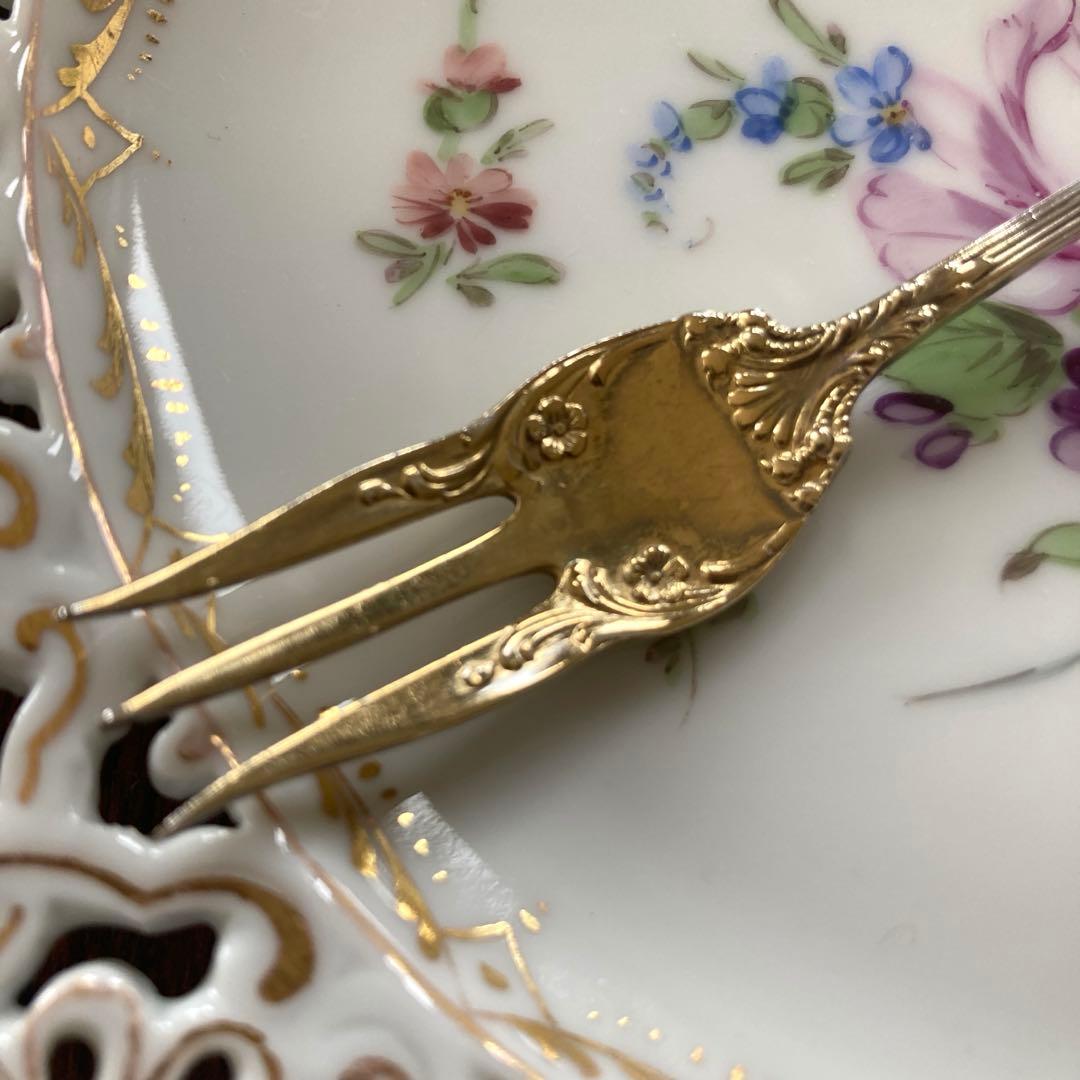 Towle ian 純銀カクテルフォーク