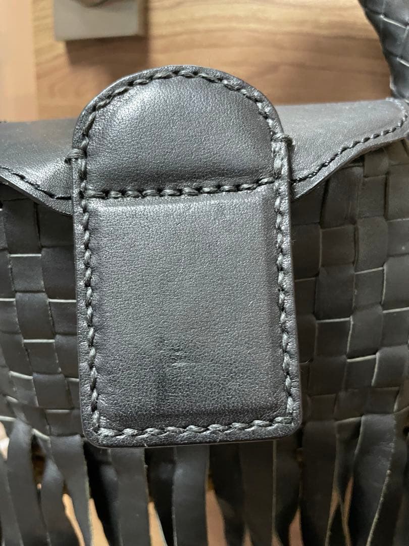 ebagos フリンジ付きミニショルダー