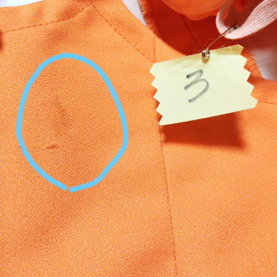 バレエ　5着まとめオレンジ ワンピース　緑の帽子付　小学校1年生