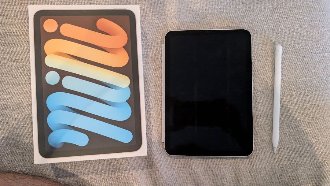 iPad mini 8.3インチ + Pencil + スマートカバー