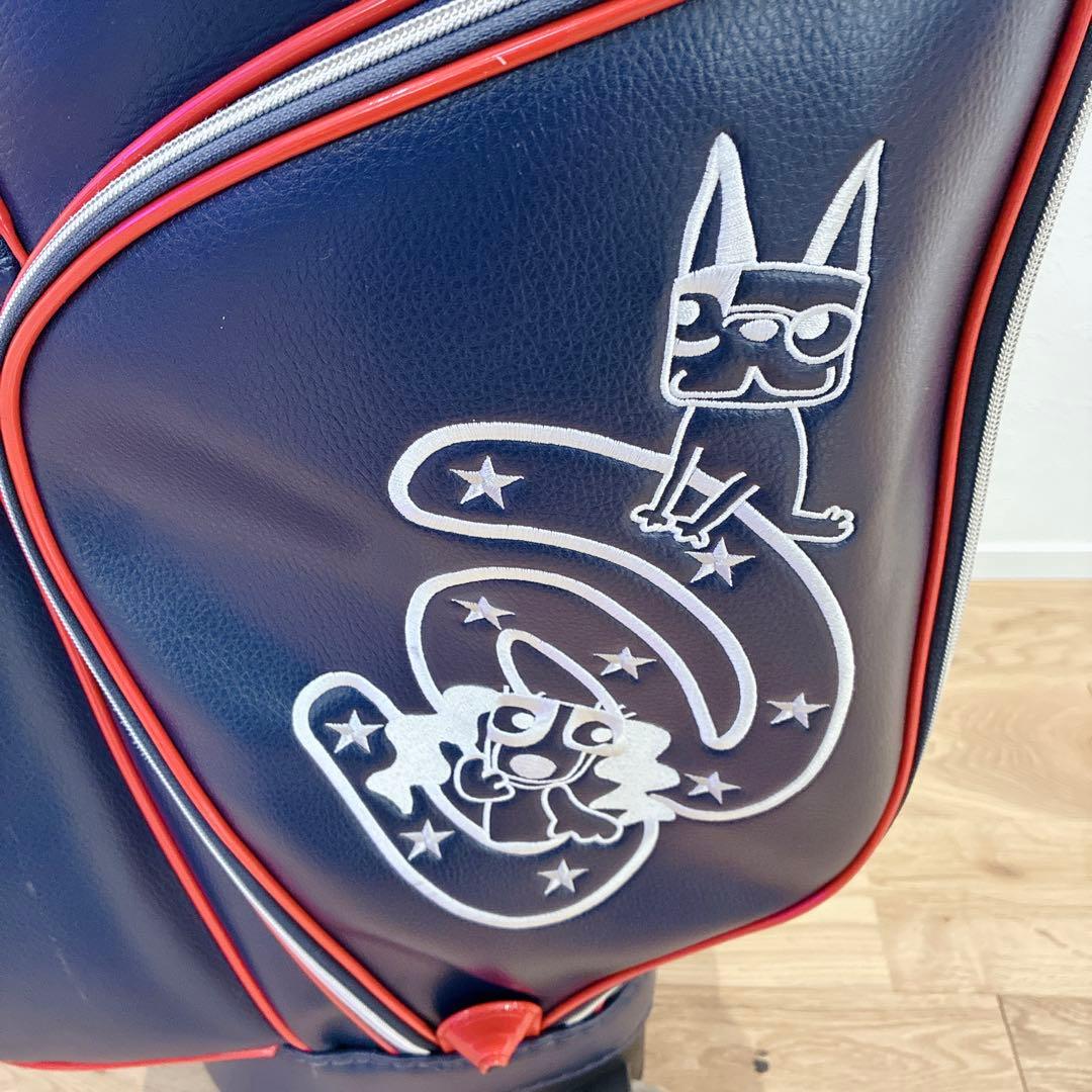 MU SPORTS キャディバッグ 8.5型 ローリングソール フードカバー付き