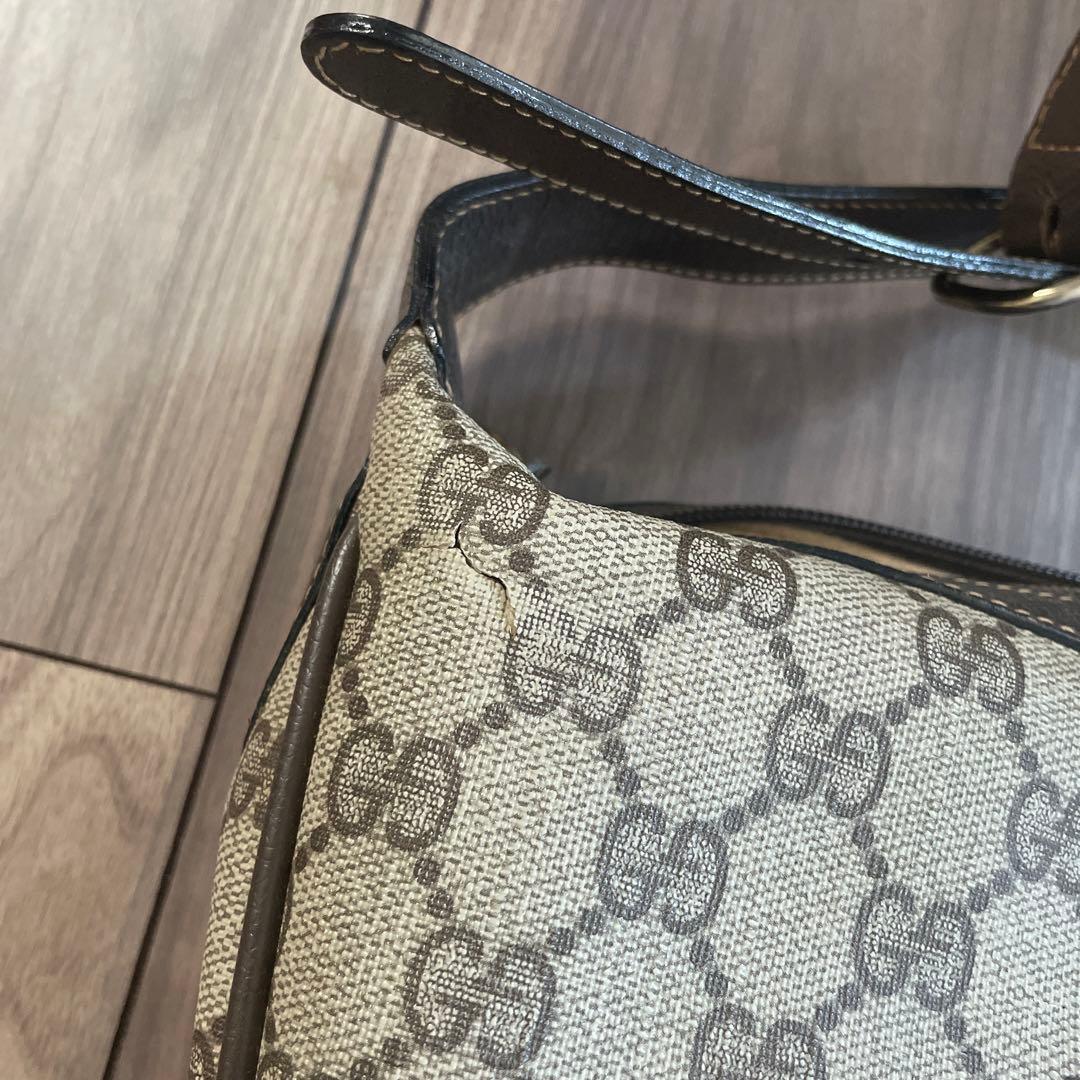 オールドグッチ　ショルダーバッグ　ハーフムーン