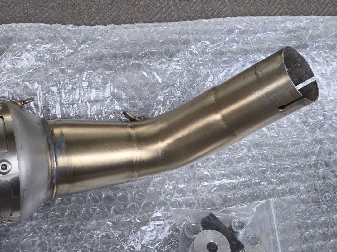 SV650用 ARROW X-Kone スリップオンマフラー リンクパイプ付き