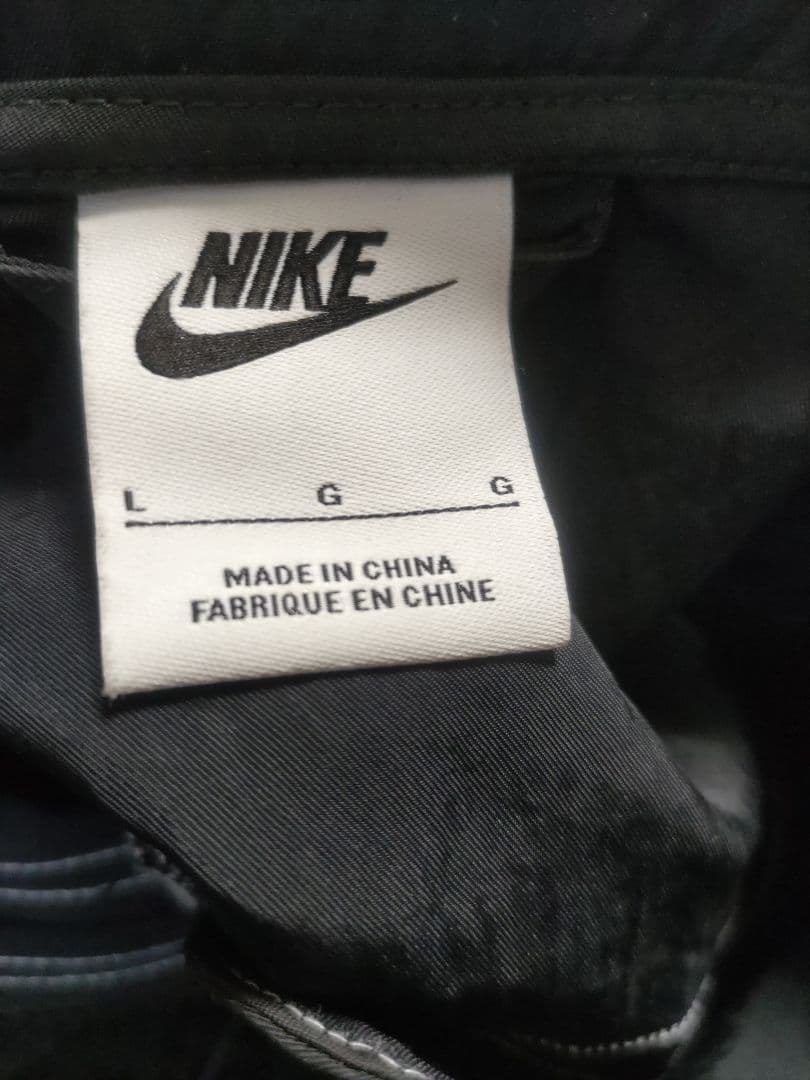 【美品】NIKE ナイキ ナイロン ジャケット パンツ セットアップ 上下 L