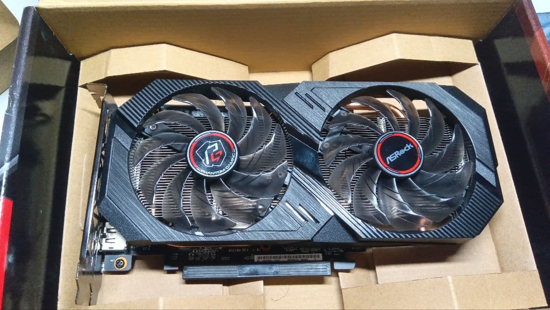 Radeon　RX6500XT ASRock　PHANTOM　GAMING