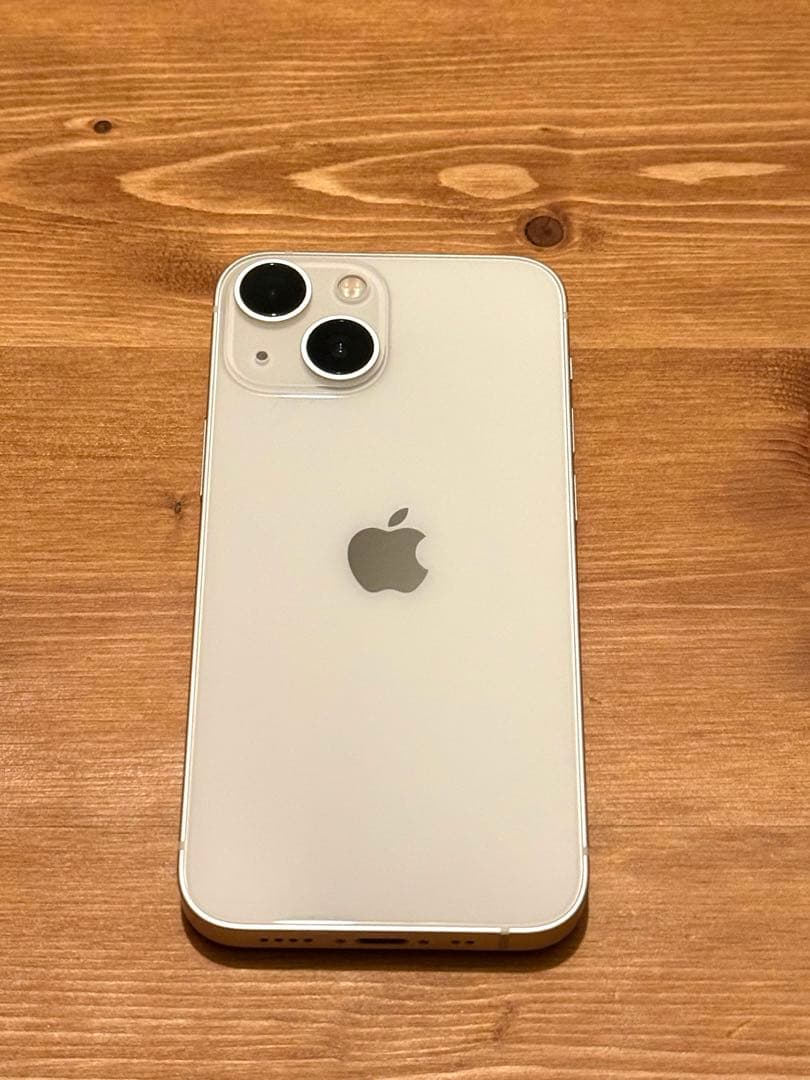 美品 iPhone13 mini 512GB スターライト SIMフリー