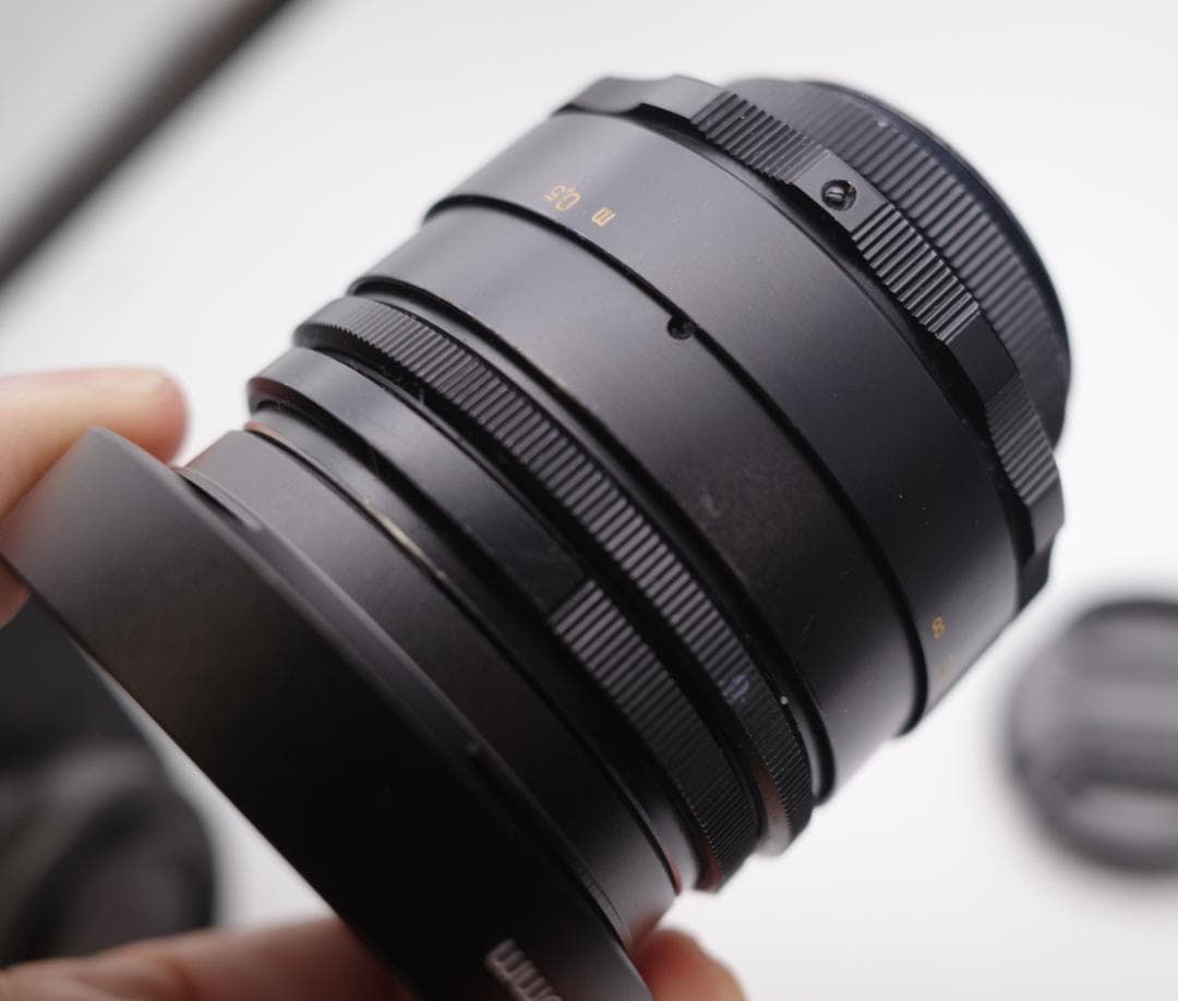 30　未使用　ぐるぐるボケレンズ　 ヘリオス　44-2　M42