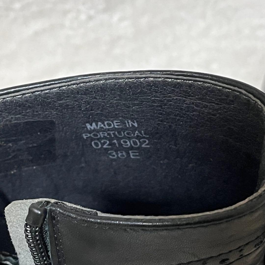 【BIRKENSTOCK】廃盤品 レースアップ ブーツ ブラック サイドジップ