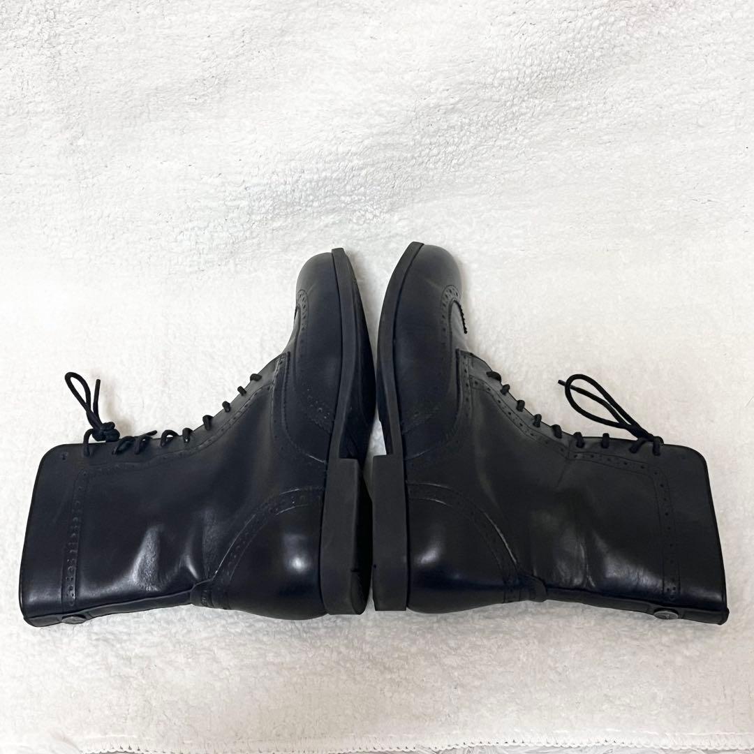 【BIRKENSTOCK】廃盤品 レースアップ ブーツ ブラック サイドジップ