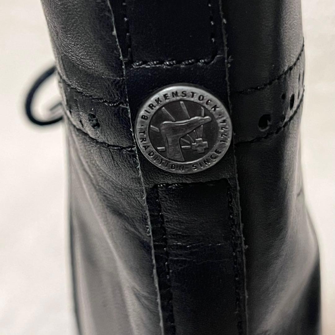 【BIRKENSTOCK】廃盤品 レースアップ ブーツ ブラック サイドジップ