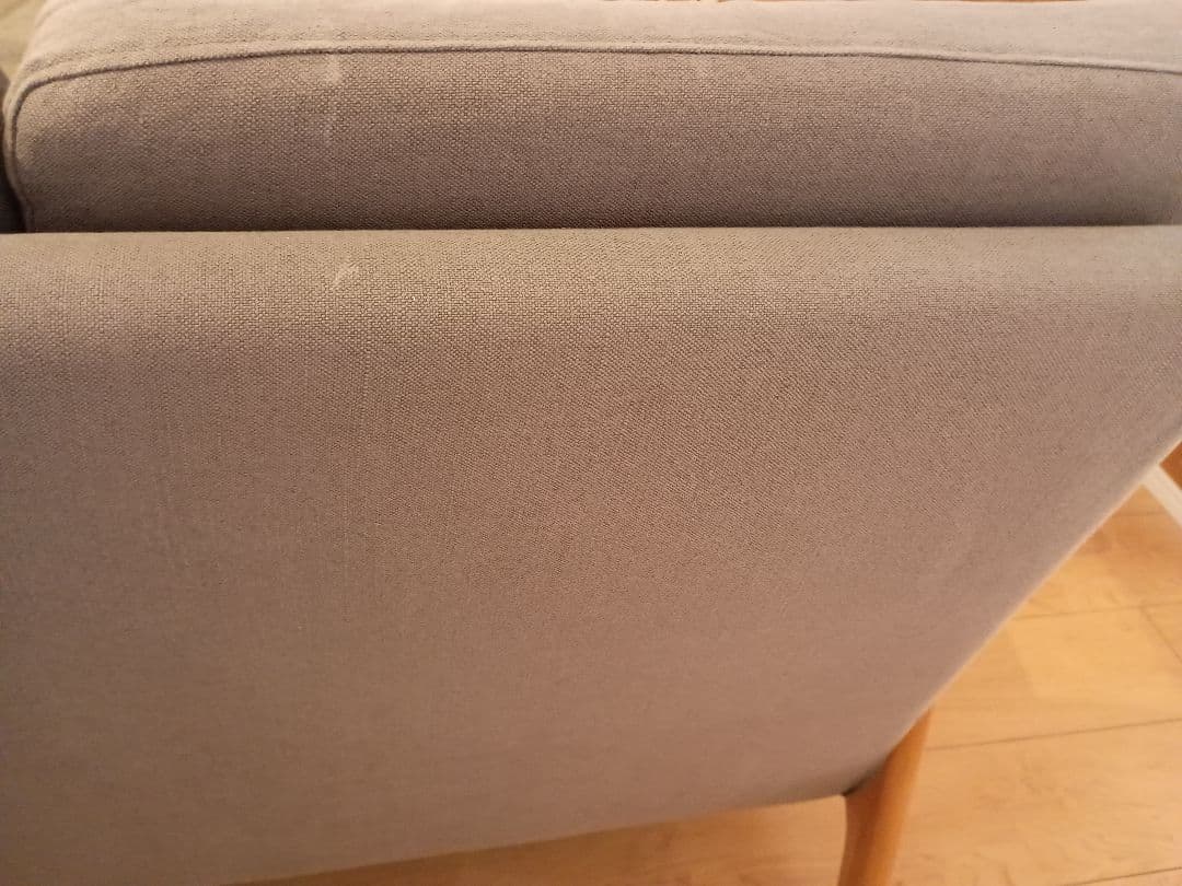 MOMO NATURAL MOSS SOFA 3P カバー付き