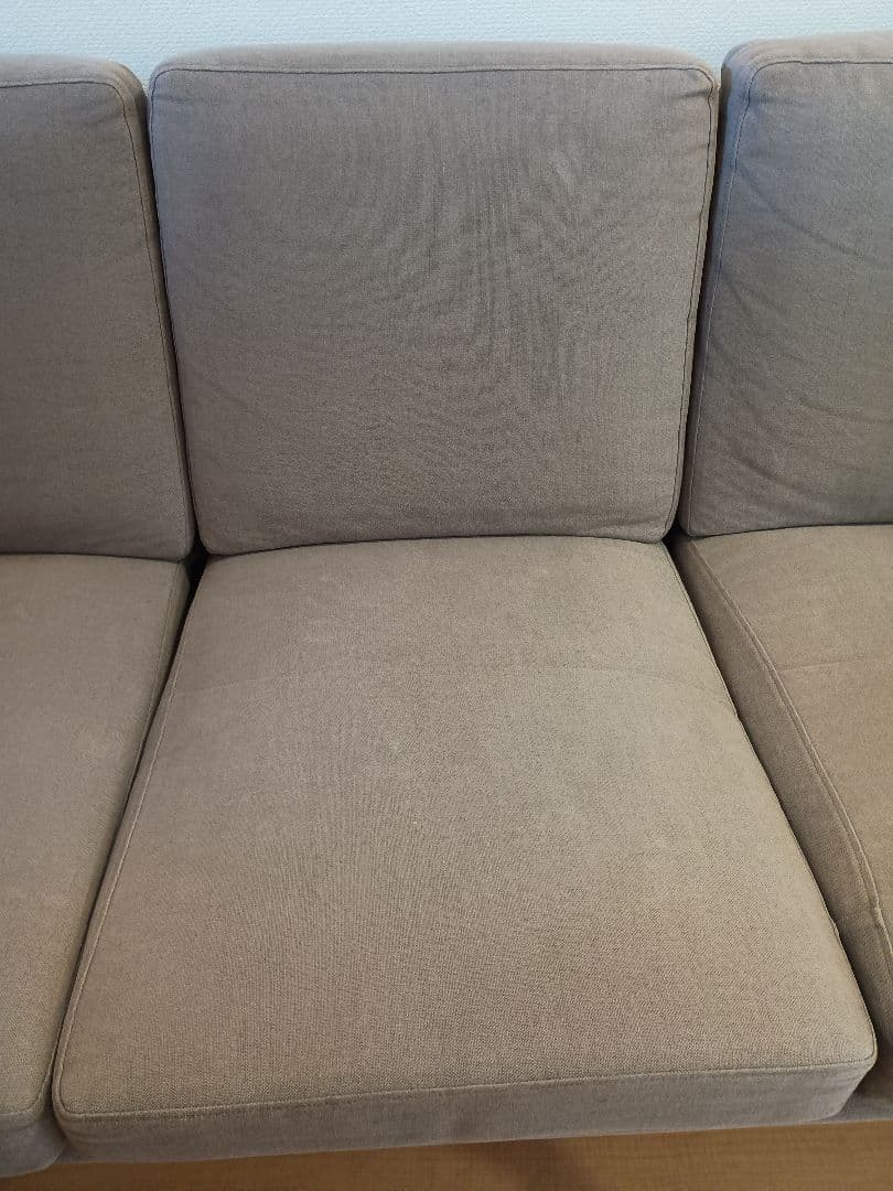 MOMO NATURAL MOSS SOFA 3P カバー付き