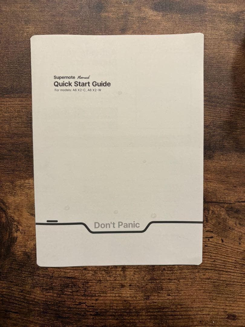 【新品同様】Supernote Nomad 3点セット