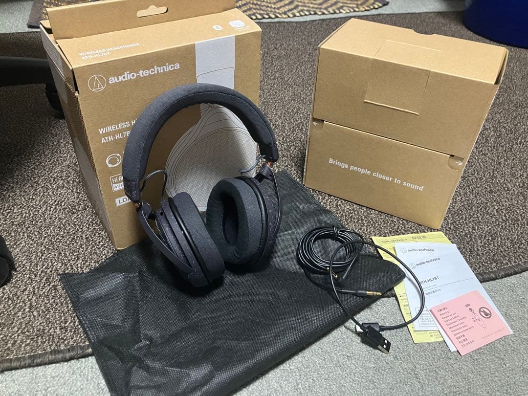 【ほぼ新品】Audio-Technica ATH-HL7BT ヘッドホン