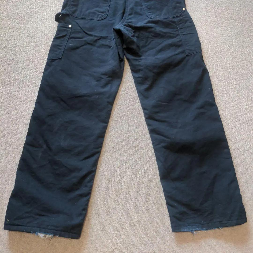 カーハート UFCW USA製 オーバーオール ダブルニー W34 キルティング