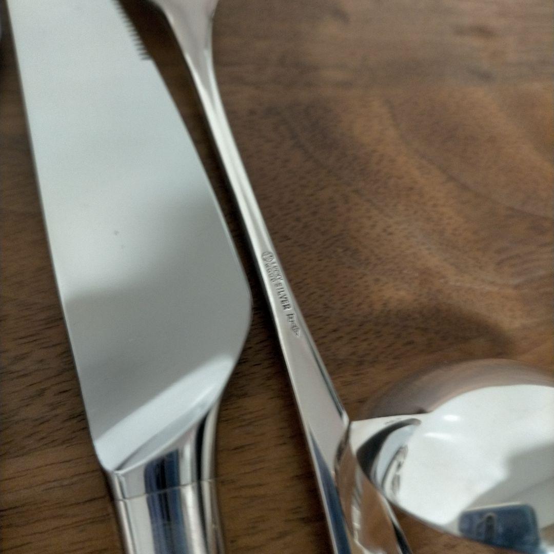 純銀ラッキーウッド シドニー 16本カトラリーセット