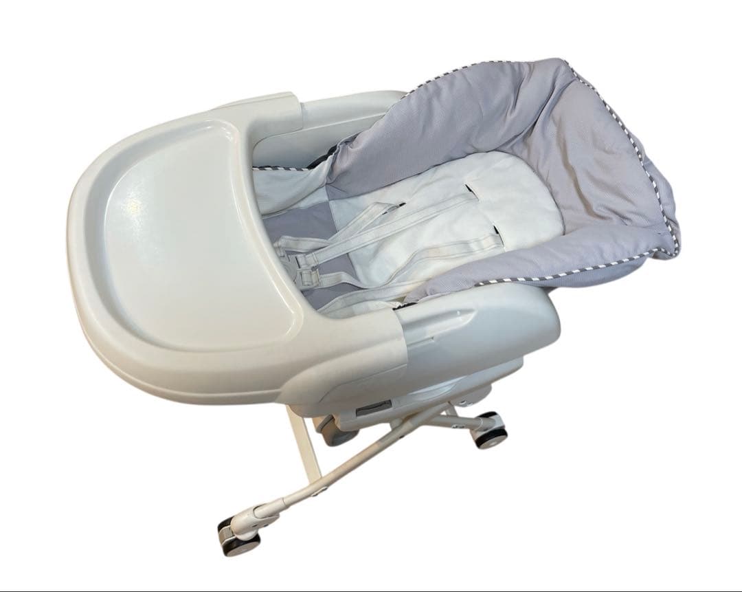 Combi ネムリラ 手動 ハイローチェア セサミグレー テーブル付