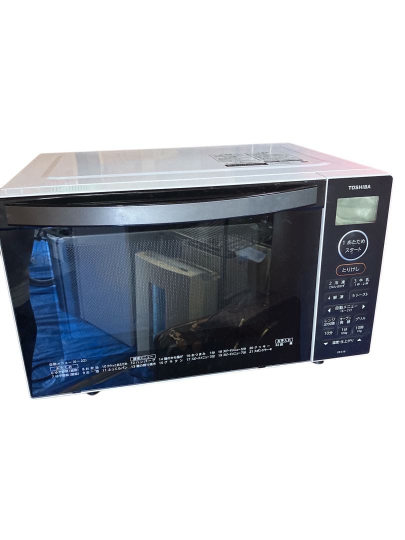 Y 2022年製 TOSHIBA 電子レンジ・オーブン ER-X18 東芝